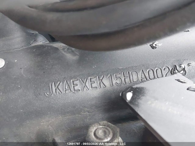 Продаж на аукціоні авто 2017 Kawasaki Ex650 F, vin: JKAEXEK15HDA00243, номер лоту: 12691797