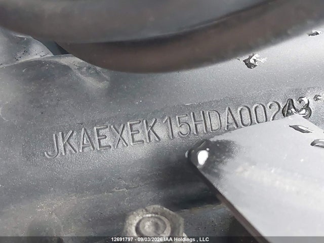 Продаж на аукціоні авто 2017 Kawasaki Ex650 F, vin: JKAEXEK15HDA00243, номер лоту: 12691797