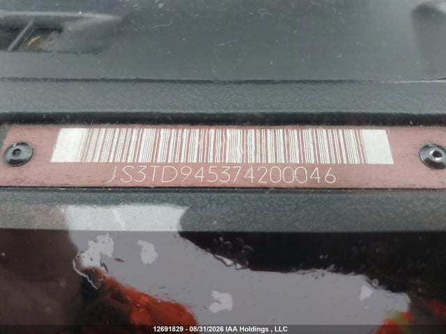 12691829 :رقم المزاد ، JS3TD945374200046 vin ، 2007 Suzuki Grand Vitara Jlx/jlx-l مزاد بيع
