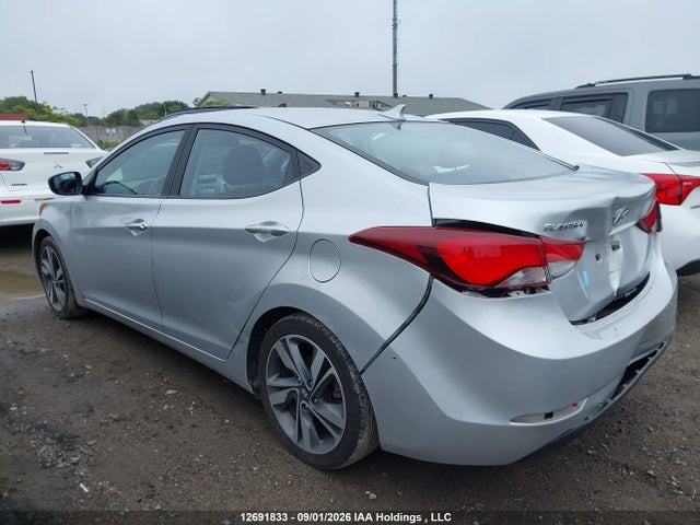 2015 Hyundai Elantra Se/sport/limited მანქანა იყიდება აუქციონზე, vin: KMHDH4AH0FU384686, აუქციონის ნომერი: 12691833