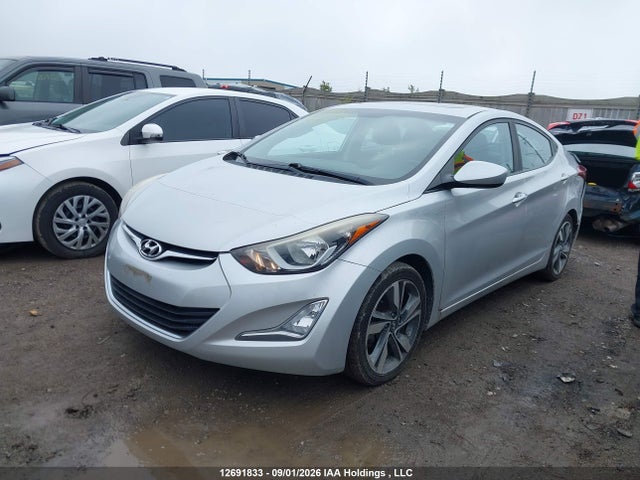 2015 Hyundai Elantra Se/sport/limited მანქანა იყიდება აუქციონზე, vin: KMHDH4AH0FU384686, აუქციონის ნომერი: 12691833
