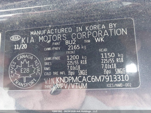 KIA Sportage Lx 2021 KNDPMCAC6M7913310 Image 9