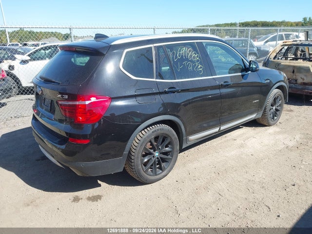 Aukcja sprzedaży 2017 Bmw X3 Xdrive28i, vin: 5UXWX9C31H0T21278, numer aukcji: 12691888