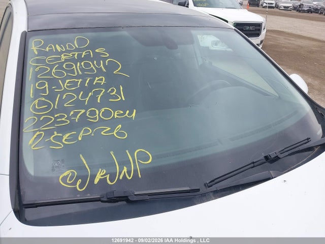 Aukcja sprzedaży 2019 Volkswagen Jetta Sel, vin: 3VWE57BU3KM124731, numer aukcji: 12691942