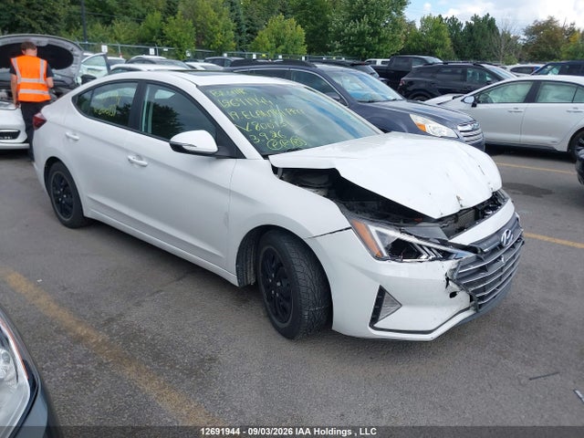 2019 Hyundai Elantra Preferred მანქანა იყიდება აუქციონზე, vin: KMHD84LF1KU800931, აუქციონის ნომერი: 12691944