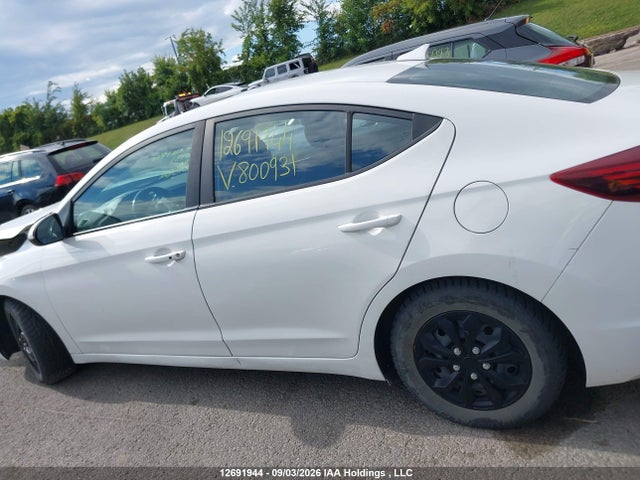2019 Hyundai Elantra Preferred მანქანა იყიდება აუქციონზე, vin: KMHD84LF1KU800931, აუქციონის ნომერი: 12691944
