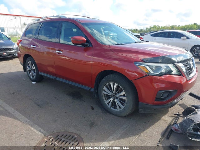 Продажа на аукционе авто 2017 Nissan Pathfinder S/sv/sl/platinum, vin: 5N1DR2MM0HC689706, номер лота: 12691983