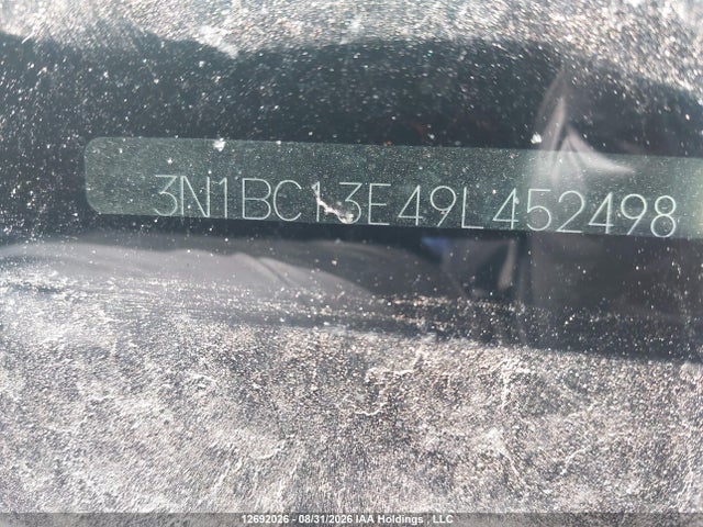 Aukcja sprzedaży 2009 Nissan Versa S/sl, vin: 3N1BC13E49L452498, numer aukcji: 12692026