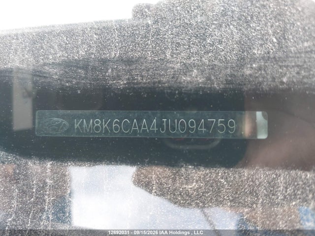 Продажа на аукционе авто 2018 Hyundai Kona 2.0l Luxury, vin: KM8K6CAA4JU094759, номер лота: 12692031