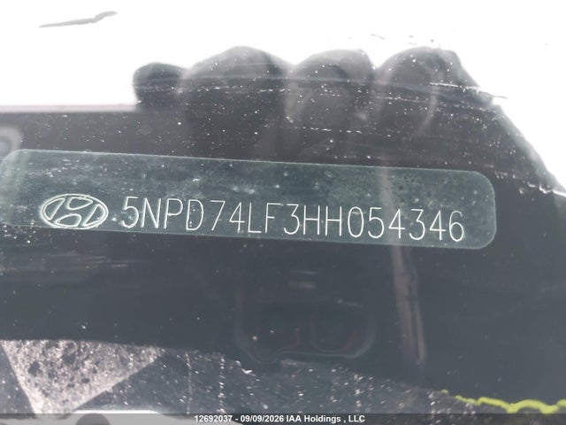 Aukcja sprzedaży 2017 Hyundai Elantra Se, vin: 5NPD74LF3HH054346, numer aukcji: 12692037
