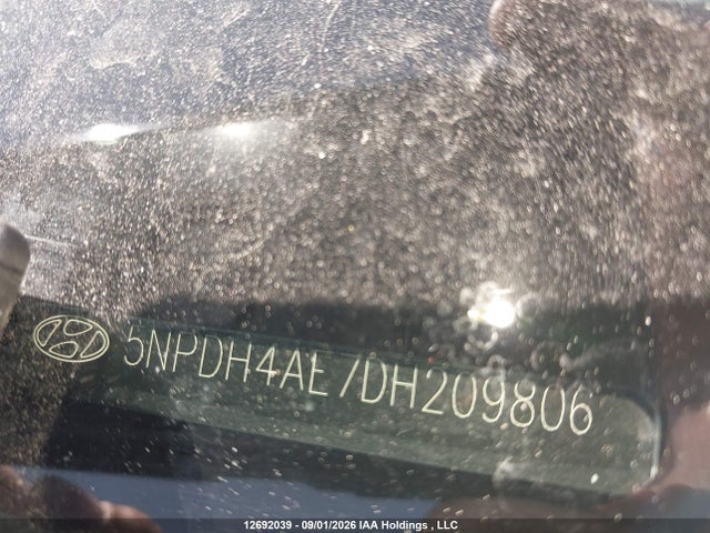 Продажа на аукционе авто 2013 Hyundai Elantra Gls/limited, vin: 5NPDH4AE7DH209806, номер лота: 12692039