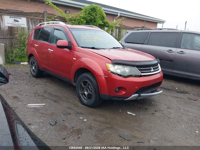 12692048 :رقم المزاد ، JA4MT41XX8Z603244 vin ، 2008 Mitsubishi Outlander Xls مزاد بيع