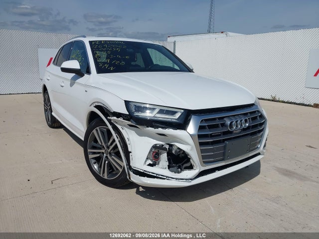 12692062 :رقم المزاد ، WA1FNAFYXJ2001655 vin ، 2018 Audi Q5 Technik S-line مزاد بيع