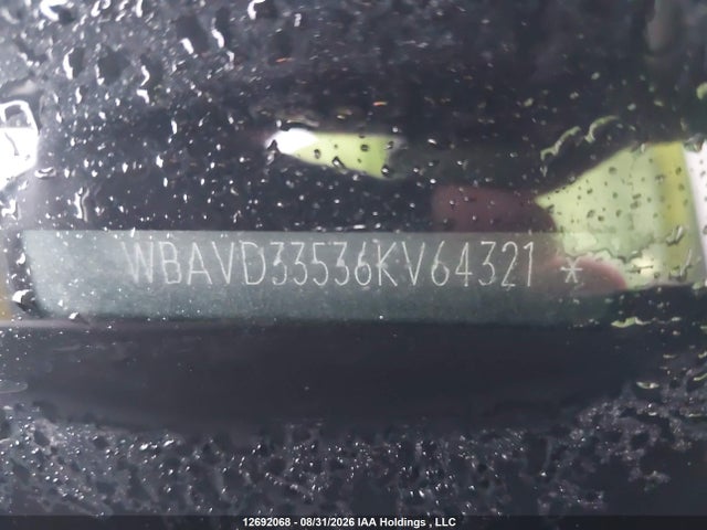 Aukcja sprzedaży 2006 Bmw 3 Series, vin: WBAVD33536KV64321, numer aukcji: 12692068