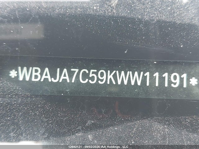 Продажа на аукционе авто 2019 Bmw 530 Xi, vin: WBAJA7C59KWW11191, номер лота: 12692121