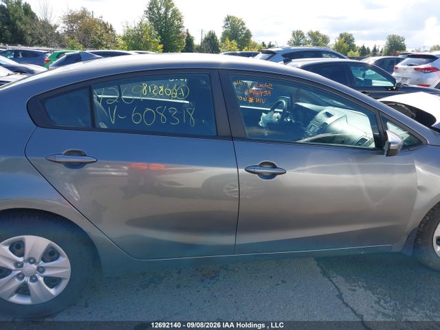 2016 Kia Forte 1.8l Lx/1.8l Lx+ მანქანა იყიდება აუქციონზე, vin: KNAFK4A60G5608318, აუქციონის ნომერი: 12692140