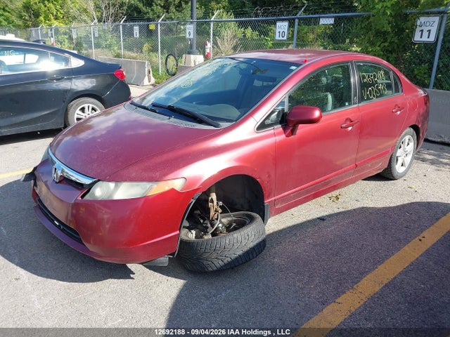2007 Honda Civic Lx მანქანა იყიდება აუქციონზე, vin: 2HGFA165X7H035443, აუქციონის ნომერი: 12692188