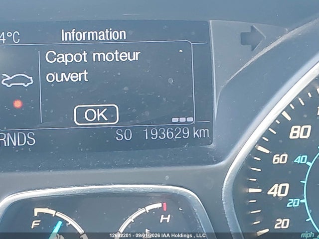 2013 Ford Escape Se მანქანა იყიდება აუქციონზე, vin: 1FMCU9G90DUB33796, აუქციონის ნომერი: 12692201