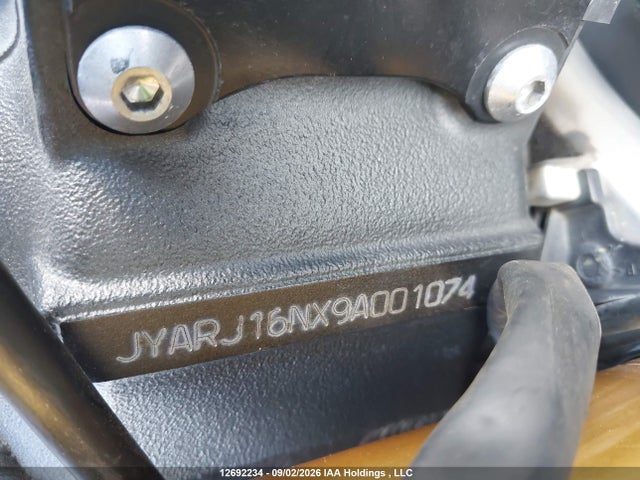 Aukcja sprzedaży 2009 Yamaha Yzfr6, vin: JYARJ16NX9A001074, numer aukcji: 12692234