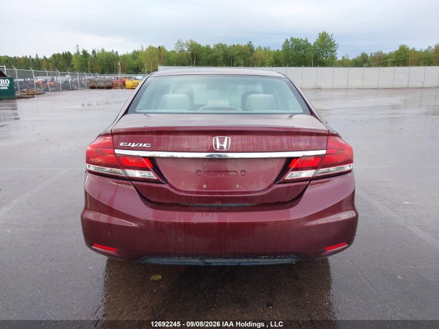 12692245 :رقم المزاد ، 2HGFB2E49DH022433 vin ، 2013 Honda Civic Lx مزاد بيع