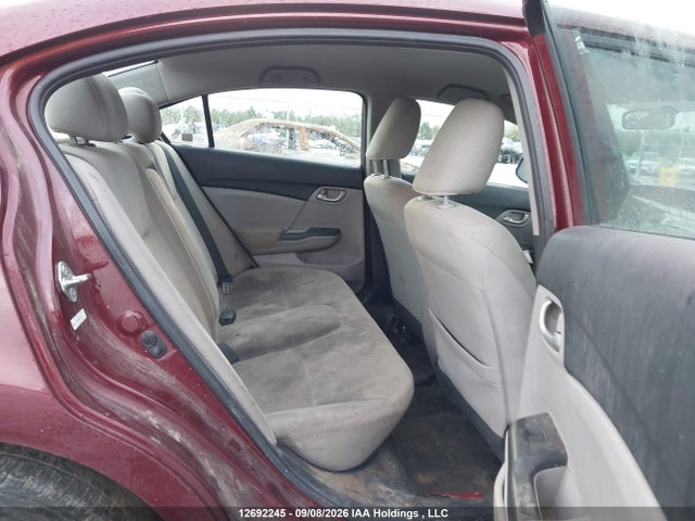 12692245 :رقم المزاد ، 2HGFB2E49DH022433 vin ، 2013 Honda Civic Lx مزاد بيع
