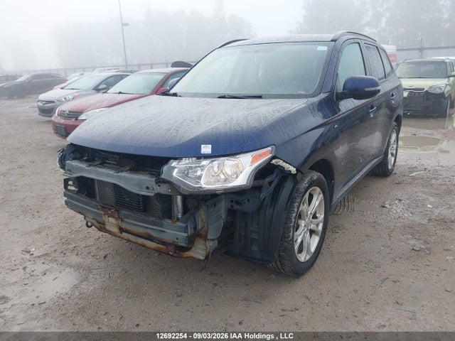 2014 Mitsubishi Outlander Se მანქანა იყიდება აუქციონზე, vin: JA4JZ3AX1EZ604306, აუქციონის ნომერი: 12692254