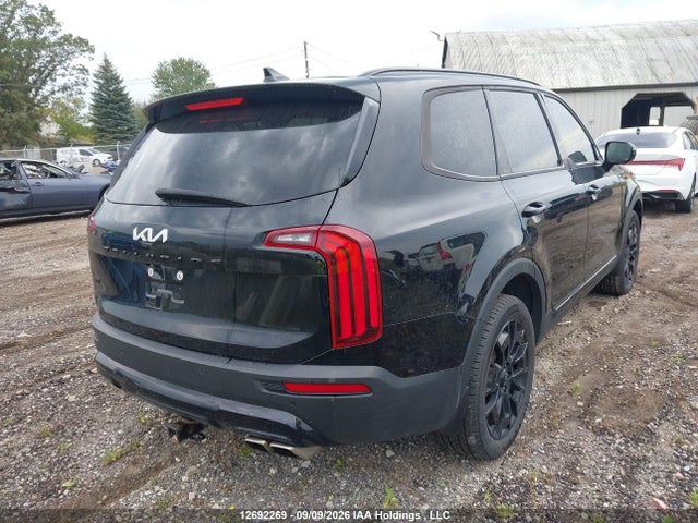 2022 Kia Telluride Nightsky/sx/sx Limited მანქანა იყიდება აუქციონზე, vin: 5XYP5DHC2NG300095, აუქციონის ნომერი: 12692269