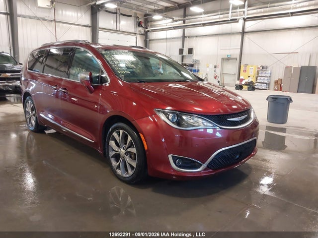 2020 Chrysler Pacifica Limited მანქანა იყიდება აუქციონზე, vin: 2C4RC1GG5LR100922, აუქციონის ნომერი: 12692291