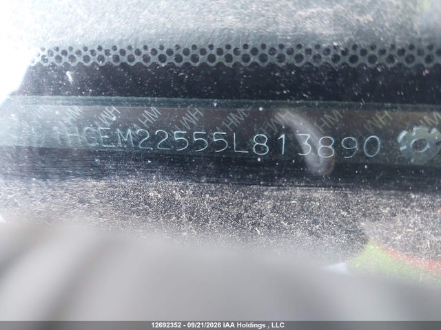 2005 Honda Civic Lx მანქანა იყიდება აუქციონზე, vin: 1HGEM22555L813890, აუქციონის ნომერი: 12692352