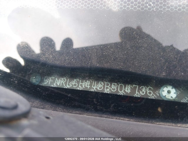 Продажа на аукционе авто 2011 Honda Odyssey Ex, vin: 5FNRL5H44BB504736, номер лота: 12692370