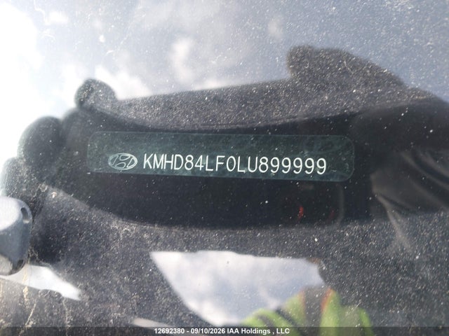 12692380 :رقم المزاد ، KMHD84LF0LU899999 vin ، 2020 Hyundai Elantra Preferred Auto Ivt مزاد بيع