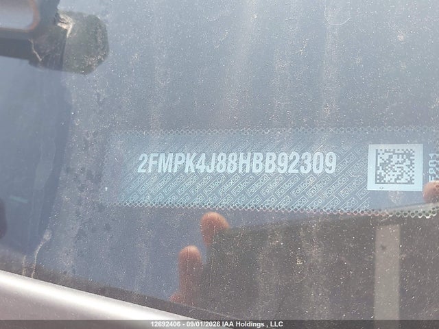 Aukcja sprzedaży 2017 Ford Edge Sel, vin: 2FMPK4J88HBB92309, numer aukcji: 12692406