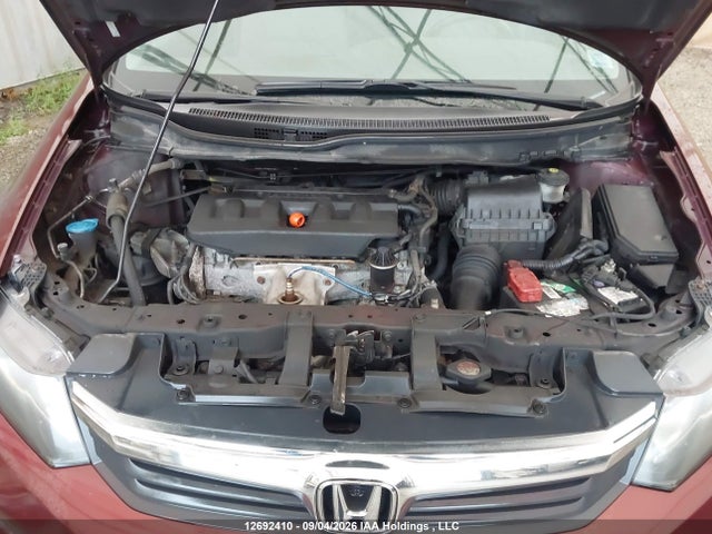 2012 Honda Civic Ex-l მანქანა იყიდება აუქციონზე, vin: 2HGFB2F9XCH017475, აუქციონის ნომერი: 12692410