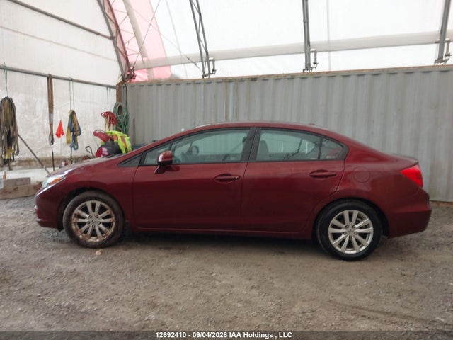 2012 Honda Civic Ex-l მანქანა იყიდება აუქციონზე, vin: 2HGFB2F9XCH017475, აუქციონის ნომერი: 12692410