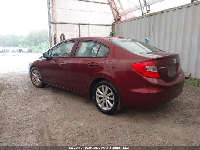 2012 Honda Civic Ex-l მანქანა იყიდება აუქციონზე, vin: 2HGFB2F9XCH017475, აუქციონის ნომერი: 12692410