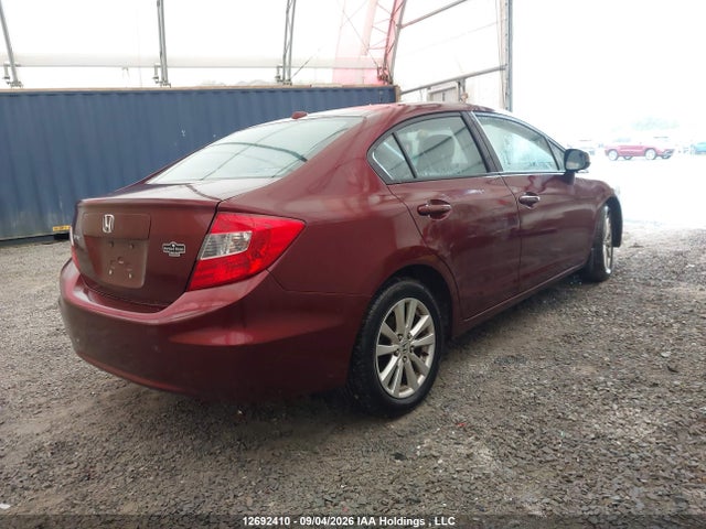2012 Honda Civic Ex-l მანქანა იყიდება აუქციონზე, vin: 2HGFB2F9XCH017475, აუქციონის ნომერი: 12692410