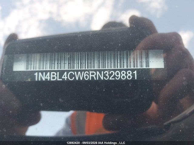 1N4BL4CW6RN329881 Nissan ALTIMA SR