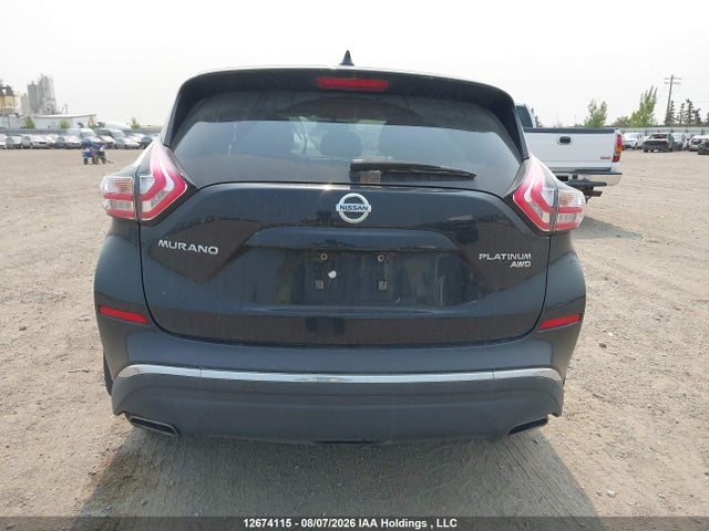 5N1AZ2MH0JN142628 Nissan Murano Midnight Edition/platinum/sl/sv