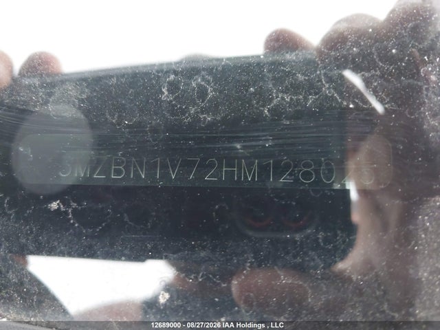 3MZBN1V72HM128025 Mazda Mazda3 Gs