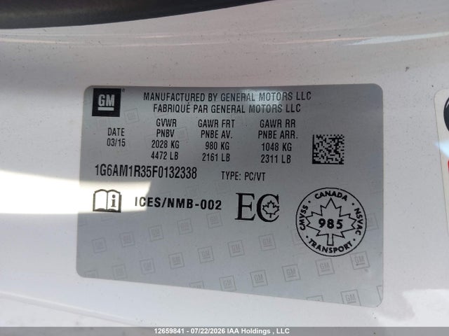 Cadillac Ats Premium 2015 1G6AM1R35F0132338 Image 18