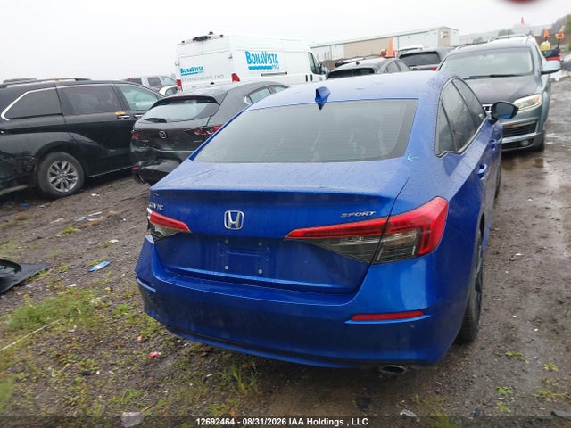 12692464 :رقم المزاد ، 2HGFE2F50NH108021 vin ، 2022 Honda Civic Sport مزاد بيع