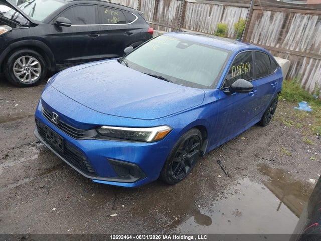 12692464 :رقم المزاد ، 2HGFE2F50NH108021 vin ، 2022 Honda Civic Sport مزاد بيع