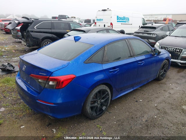 12692464 :رقم المزاد ، 2HGFE2F50NH108021 vin ، 2022 Honda Civic Sport مزاد بيع