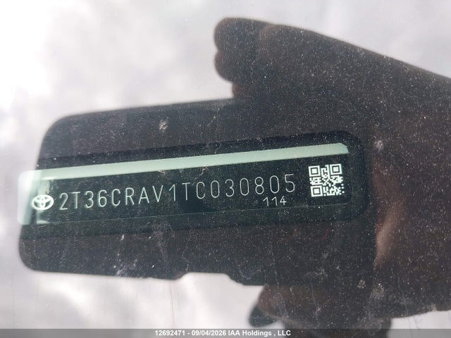 Продажа на аукционе авто 2026 Toyota Rav4 Le/xle Premium/woodland/se/xse/limited, vin: 2T36CRAV1TC030805, номер лота: 12692471