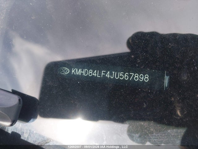 12692507 :رقم المزاد ، KMHD84LF4JU567898 vin ، 2018 Hyundai Elantra Gl مزاد بيع