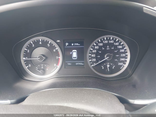 2019 Hyundai Santa Fe მანქანა იყიდება აუქციონზე, vin: 5NMS3CAAXKH038265, აუქციონის ნომერი: 12692572
