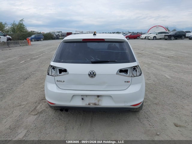 2015 Volkswagen Golf 1.8 Tsi Comfortline/1.8 Tsi Highline/1.8 Tsi Trendline მანქანა იყიდება აუქციონზე, vin: 3VW217AU8FM088931, აუქციონის ნომერი: 12692605