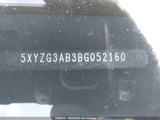Aukcja sprzedaży 2011 Hyundai Santa Fe, vin: 5XYZG3AB3BG052160, numer aukcji: 12692618