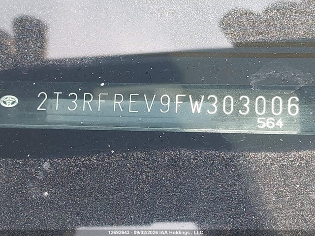 Toyota Rav4 Xle 2015 2T3RFREV9FW303006 Image 19