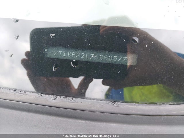 Aukcja sprzedaży 2006 Toyota Corolla Ce/le/s, vin: 2T1BR32E76C605771, numer aukcji: 12692653